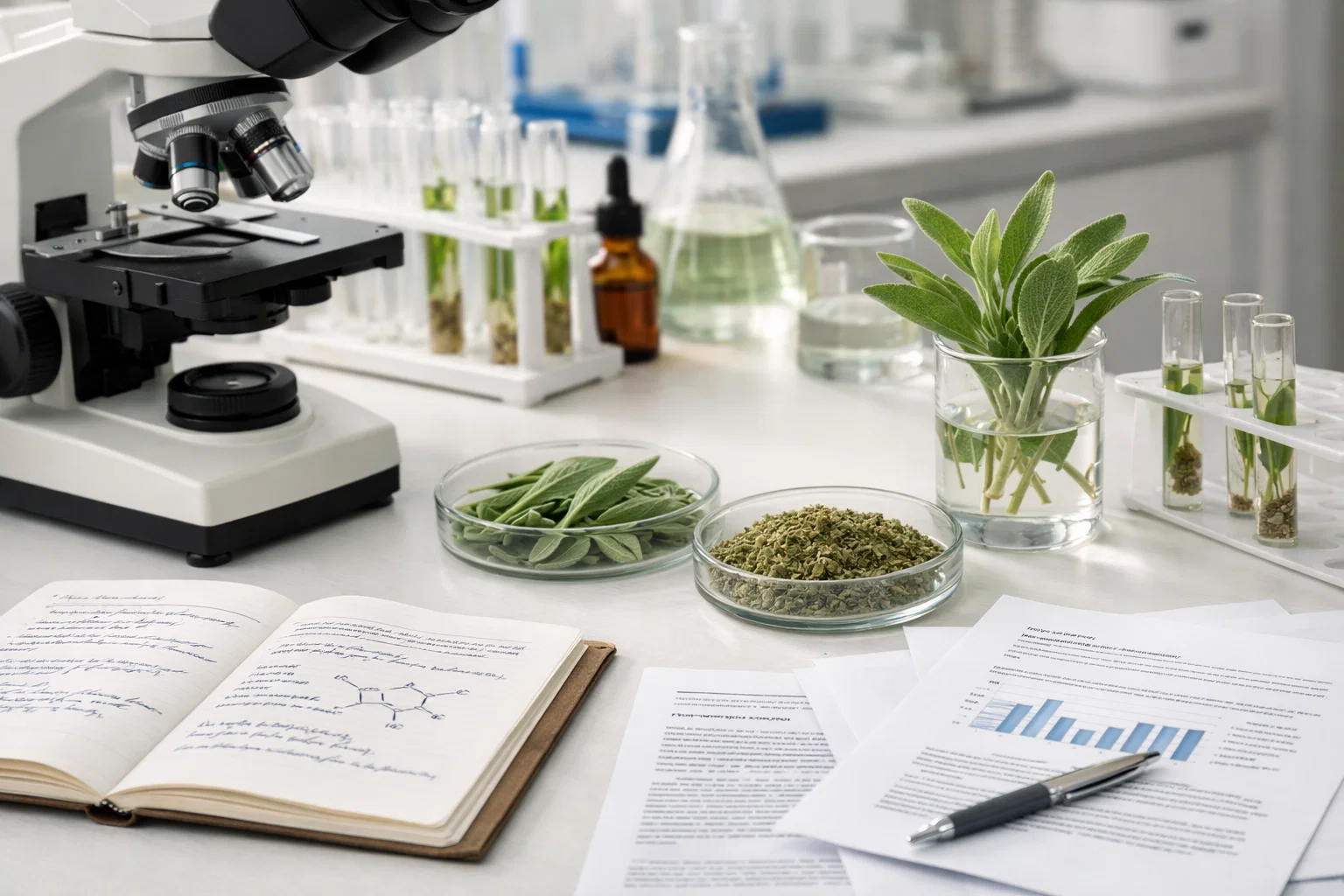 Badania nad szałwią i analiza bezpieczeństwa stosowania