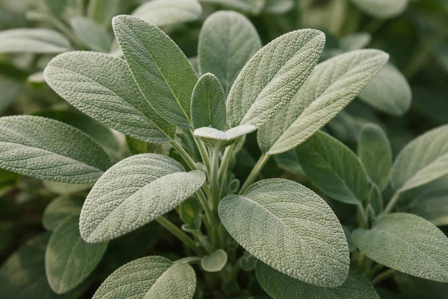 Liście szałwii lekarskiej (Salvia officinalis) – surowiec zielarski