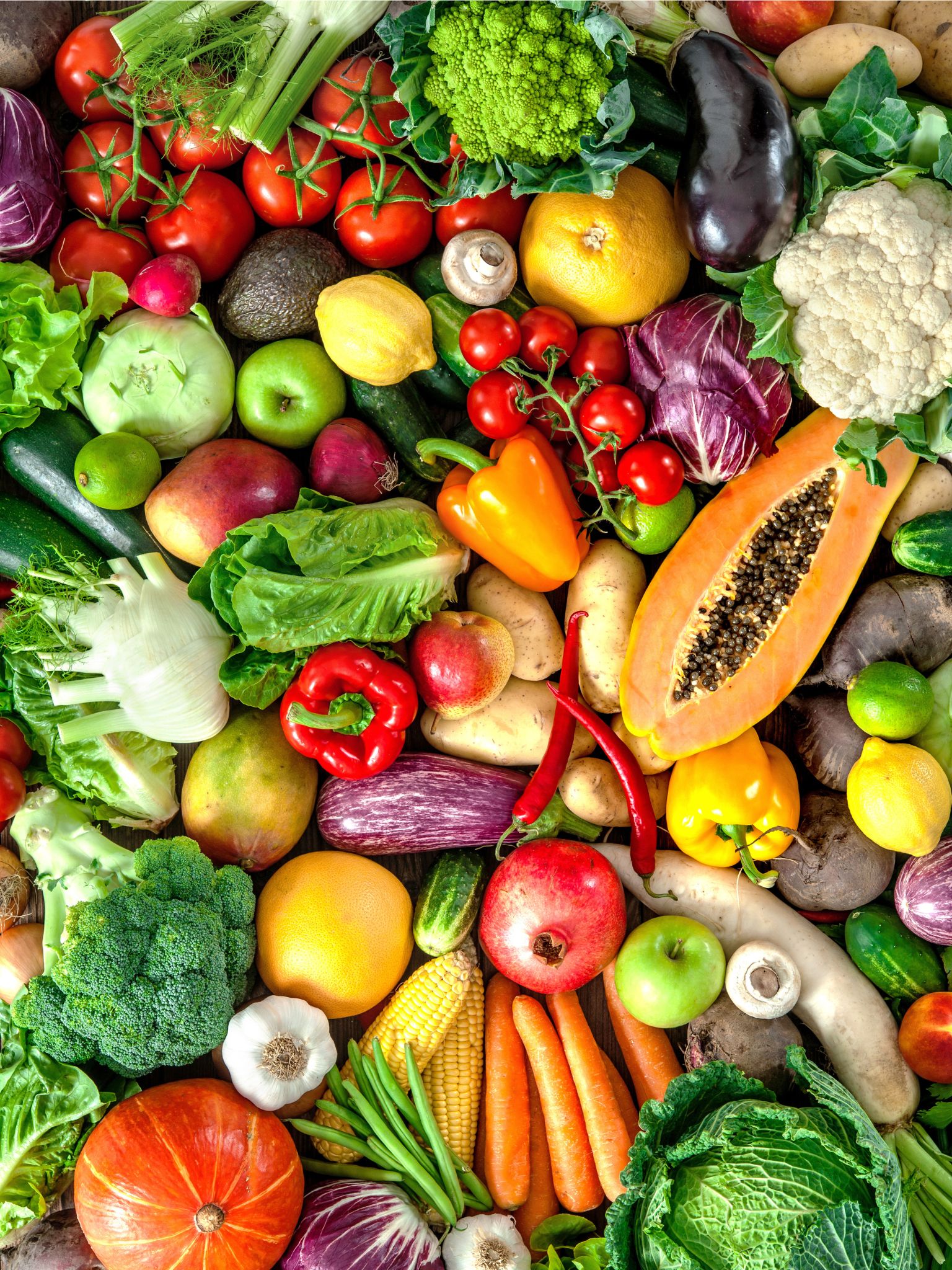 Warzywa i owoce bogate w witaminy